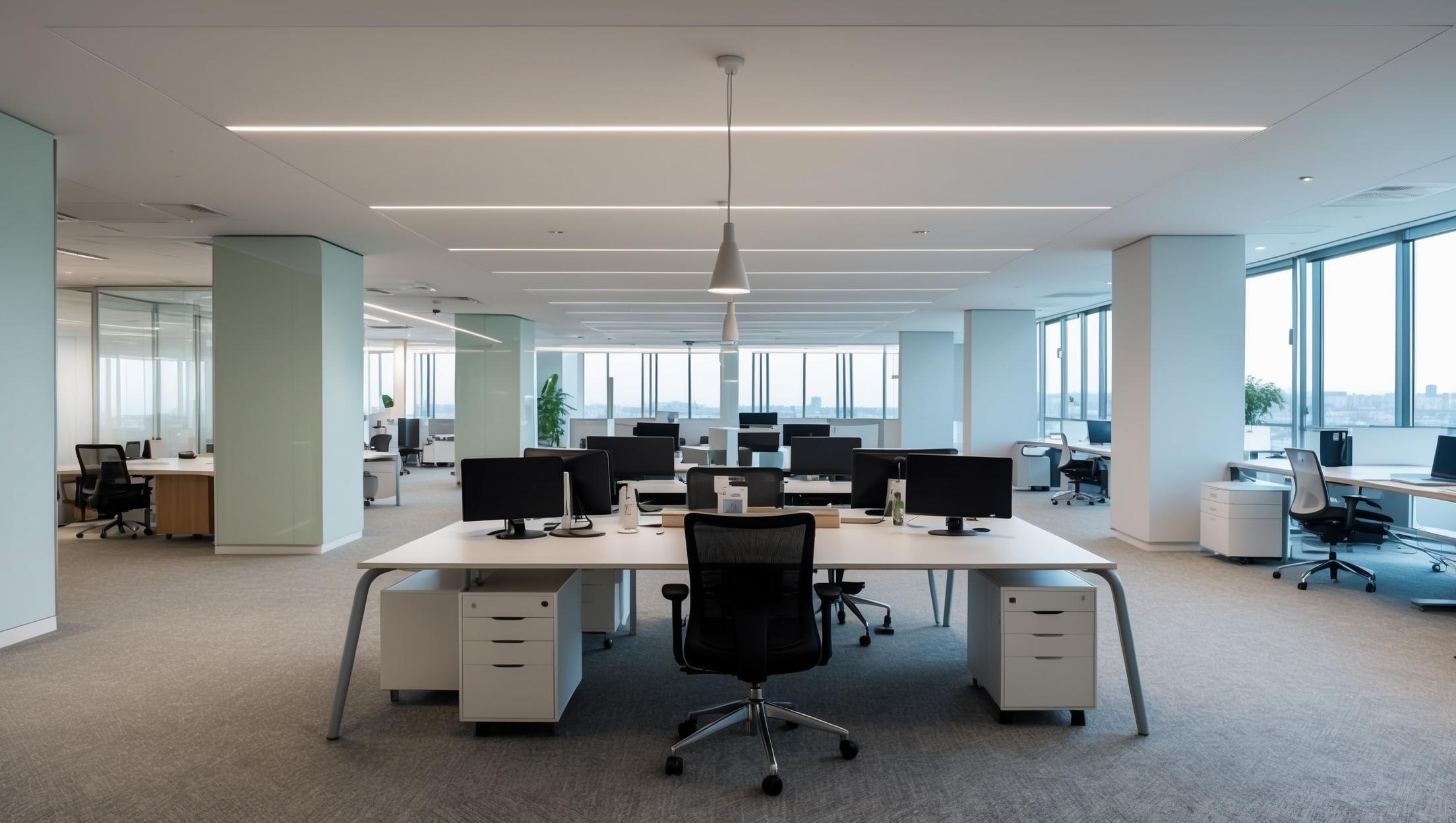 Büroausstattung Checkliste: ergonomische Möbel, Technik und Flächen-Richtwerte für den Arbeitsplatz